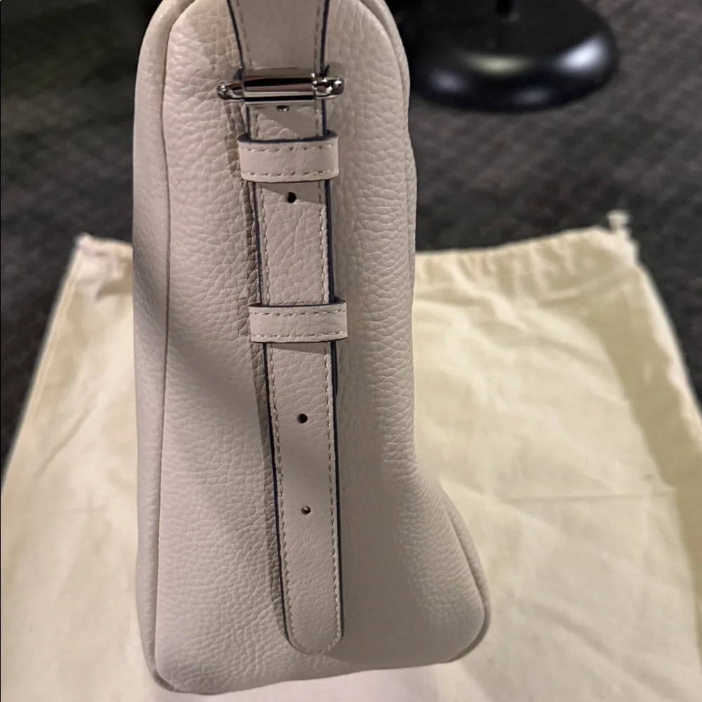 The Horse Lottie in Cream Leather Shoulder Hobo Bag - Picture 6 of 7